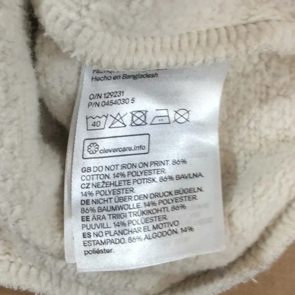 H&M Divided  Justin Bieber Purpose Tour Staff Hoodie Mens XL - Picture 7 of 7